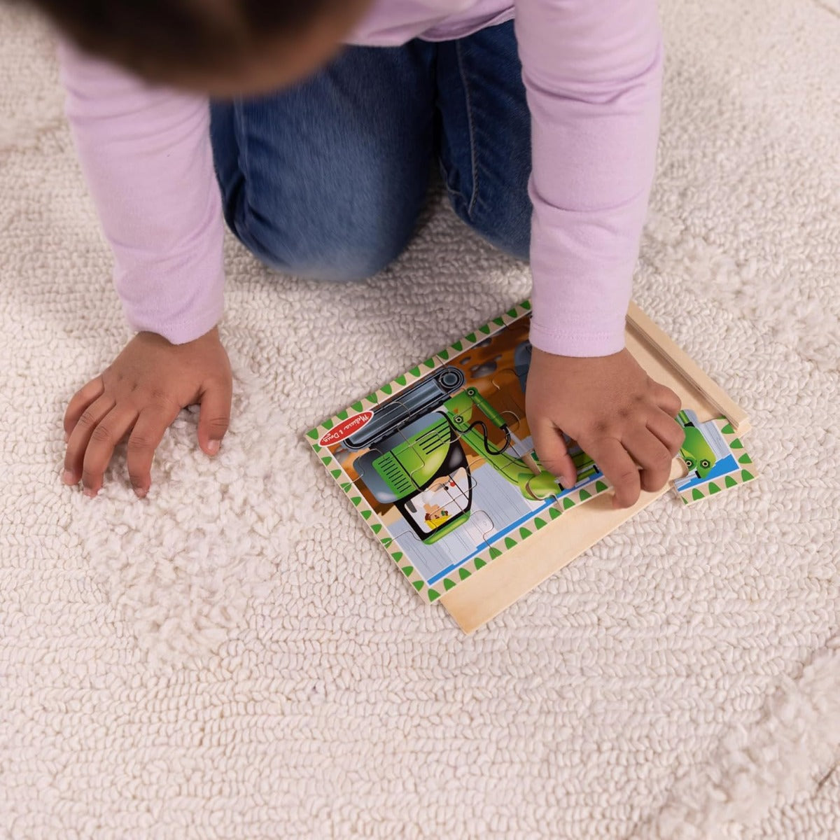 Melissa & Doug Jigsaw Puzzles in a Box, 4 x 12pcs (4 Designs) - Pupsik Singapore