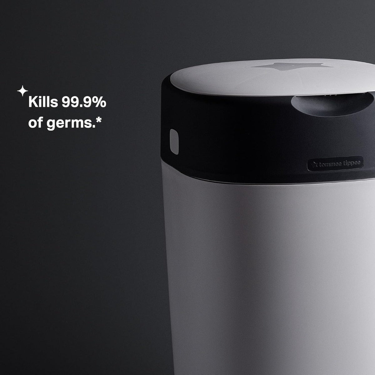 Tommee Tippee Sangenic Twist & Click Advanced Diaper Disposal Bin (1 casette) - White