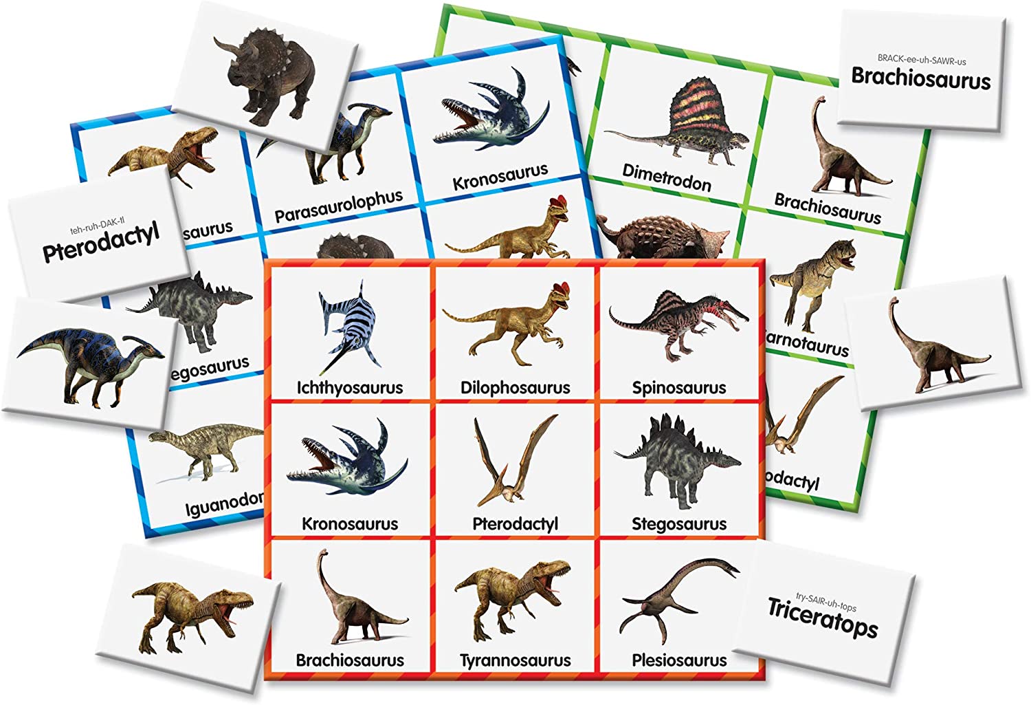 The Learning Journey Match It! Bingo (4 Designs) - Pupsik Singapore