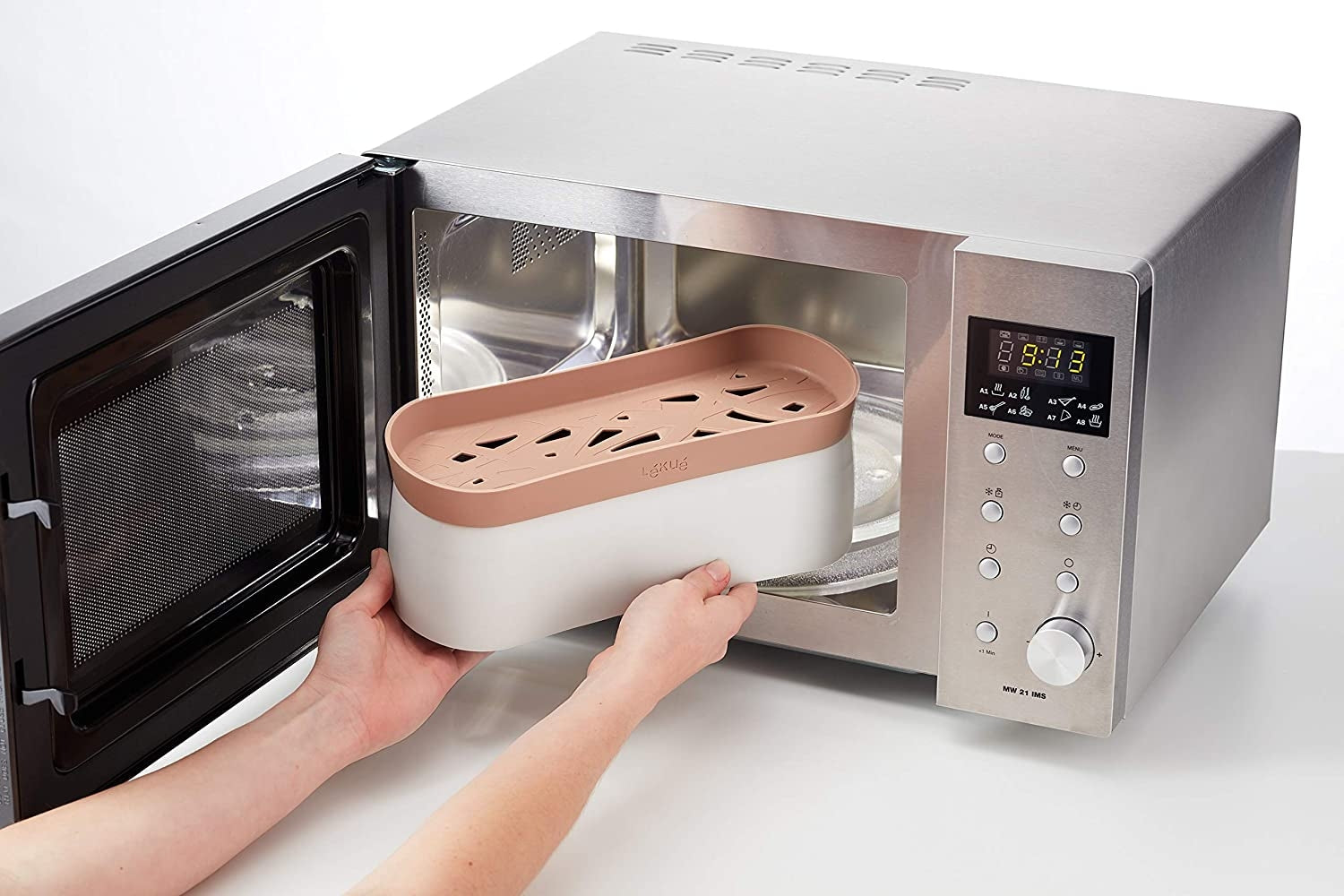 Lekue Quick Pasta Recipes Cooker - Terracotta