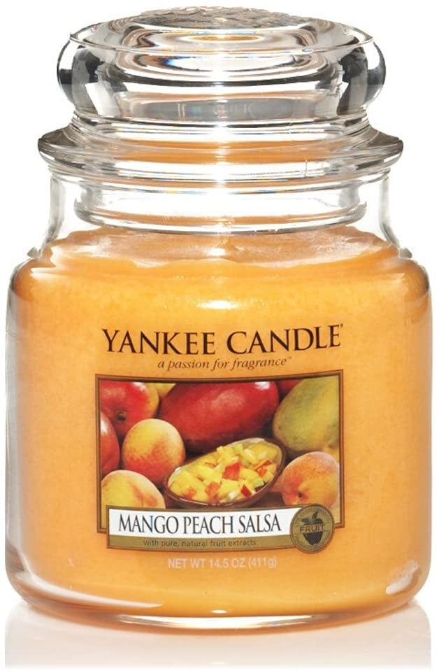 Yankee Candle Medium Jar Candle (14.5oz) - Mango Peach Salsa