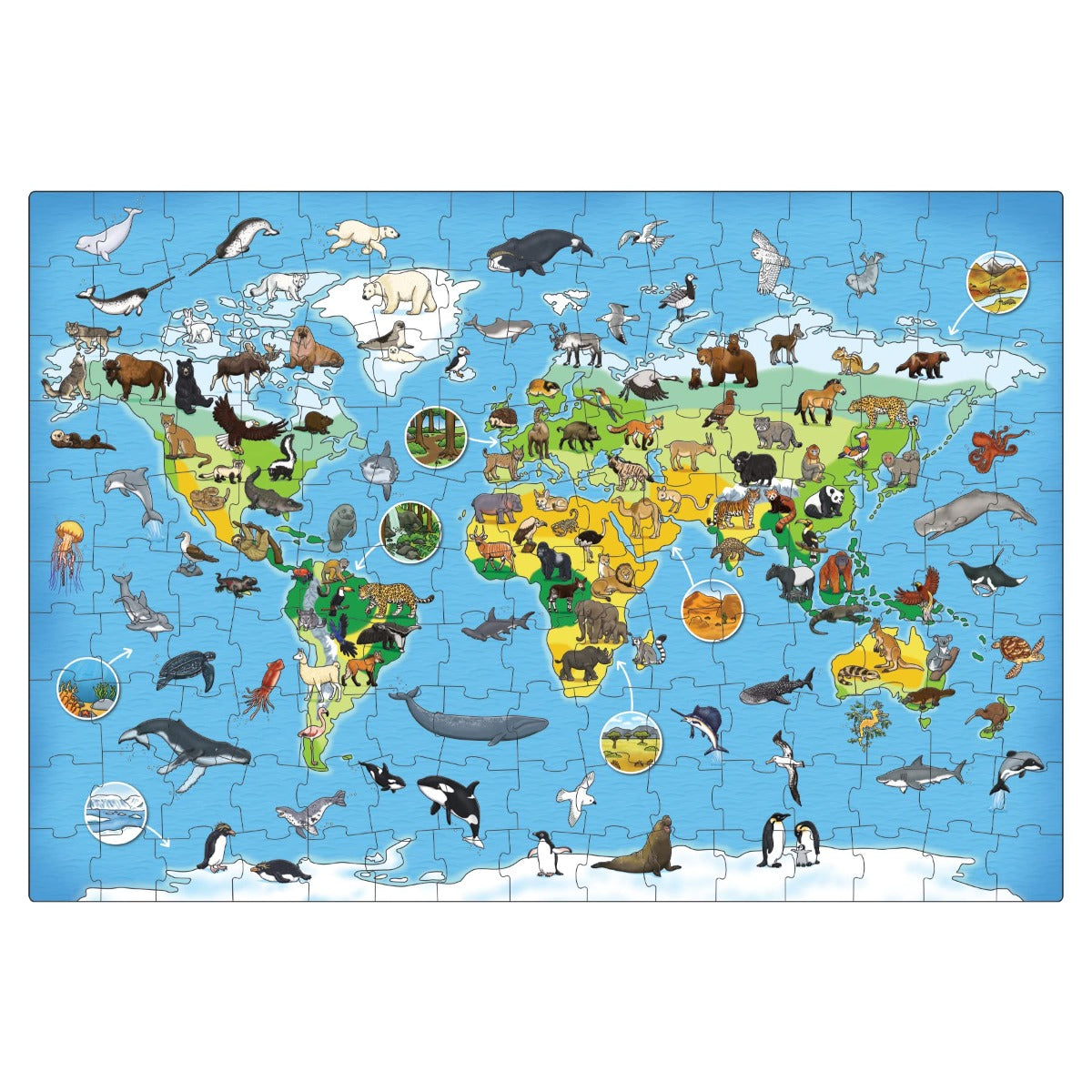 Orchard Toys Animal World Jigsaw Puzzle