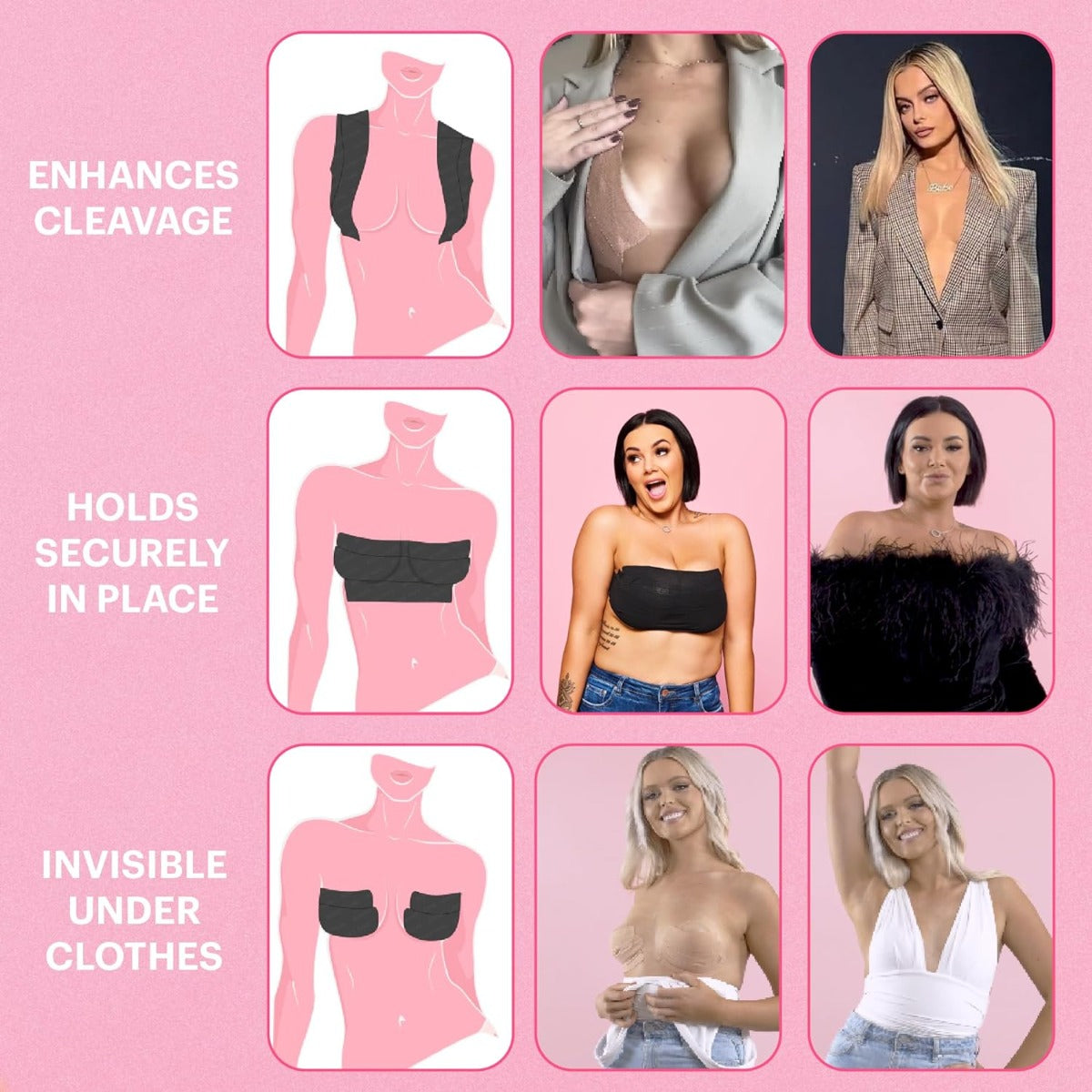 Booby Tape Breast Lift Tape (4 Colours)