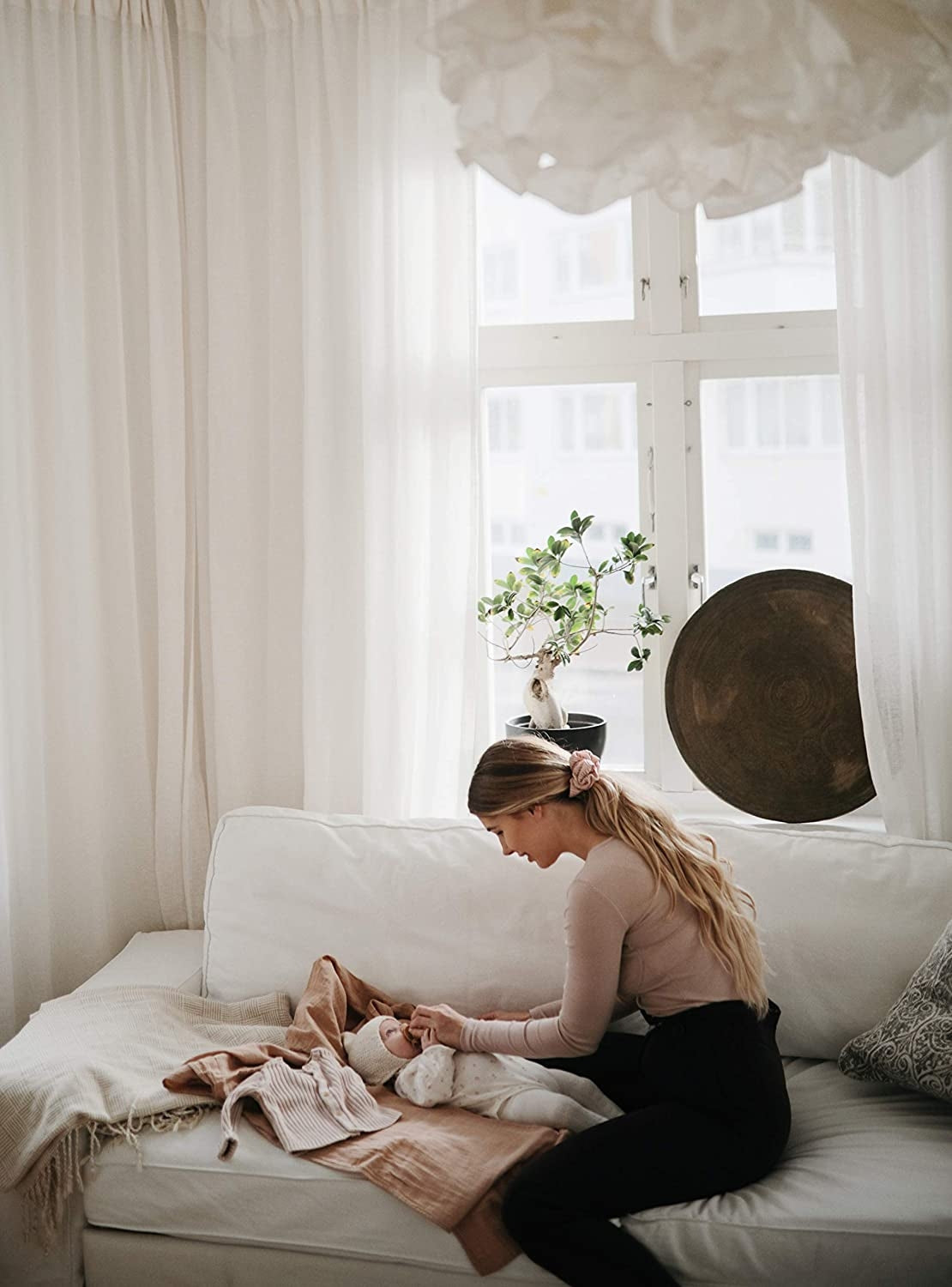Mushie Muslin Baby Swaddle Blanket (14 designs)