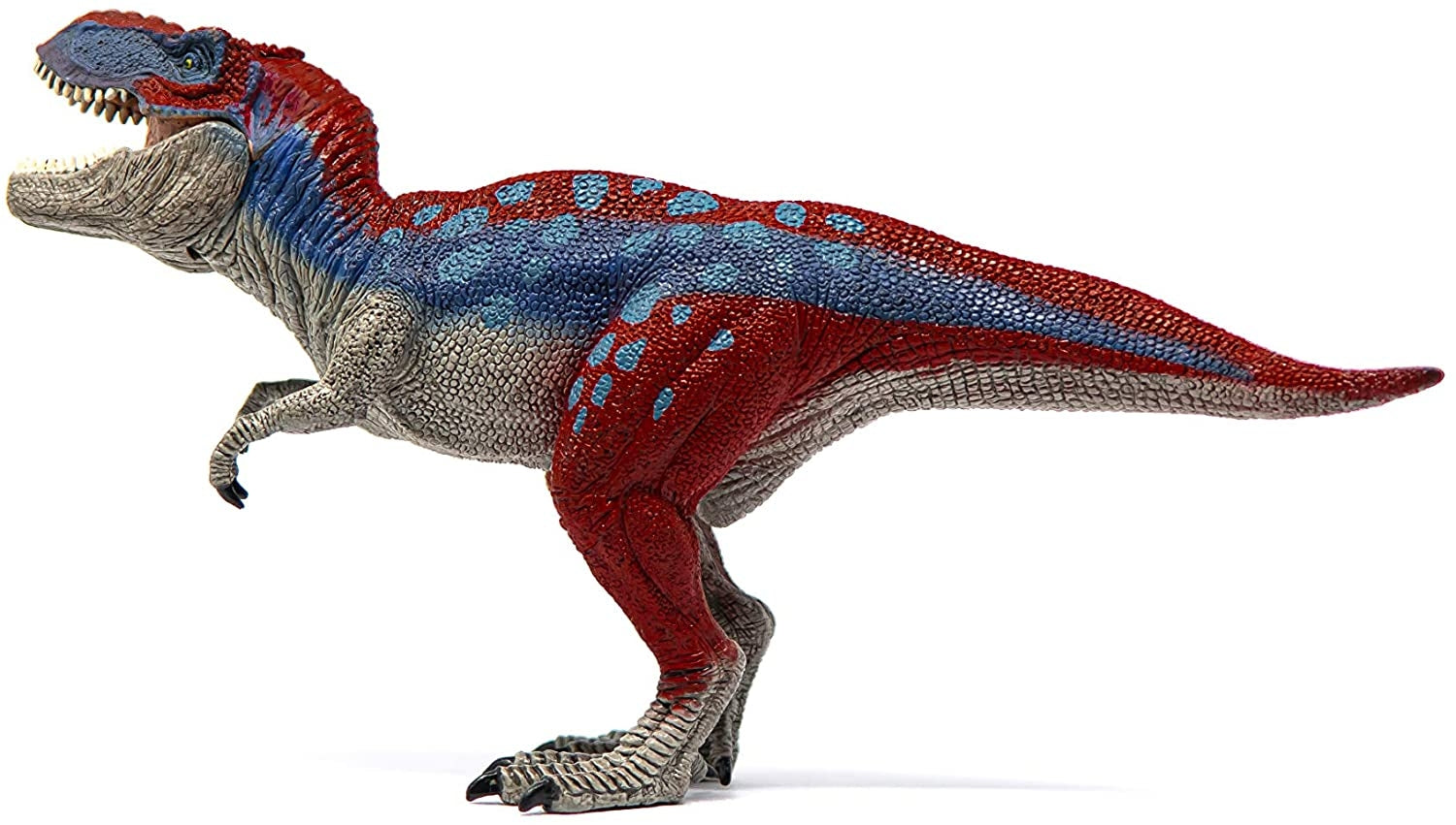 Schleich Tyrannosaurus Rex Dinosaur Figurine Toy - Blue