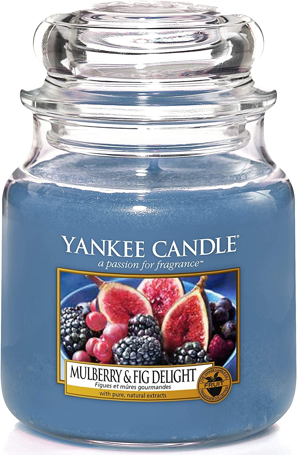 Yankee Candle Medium Jar Candle (14.5oz) - Mulberry & Fig Delight