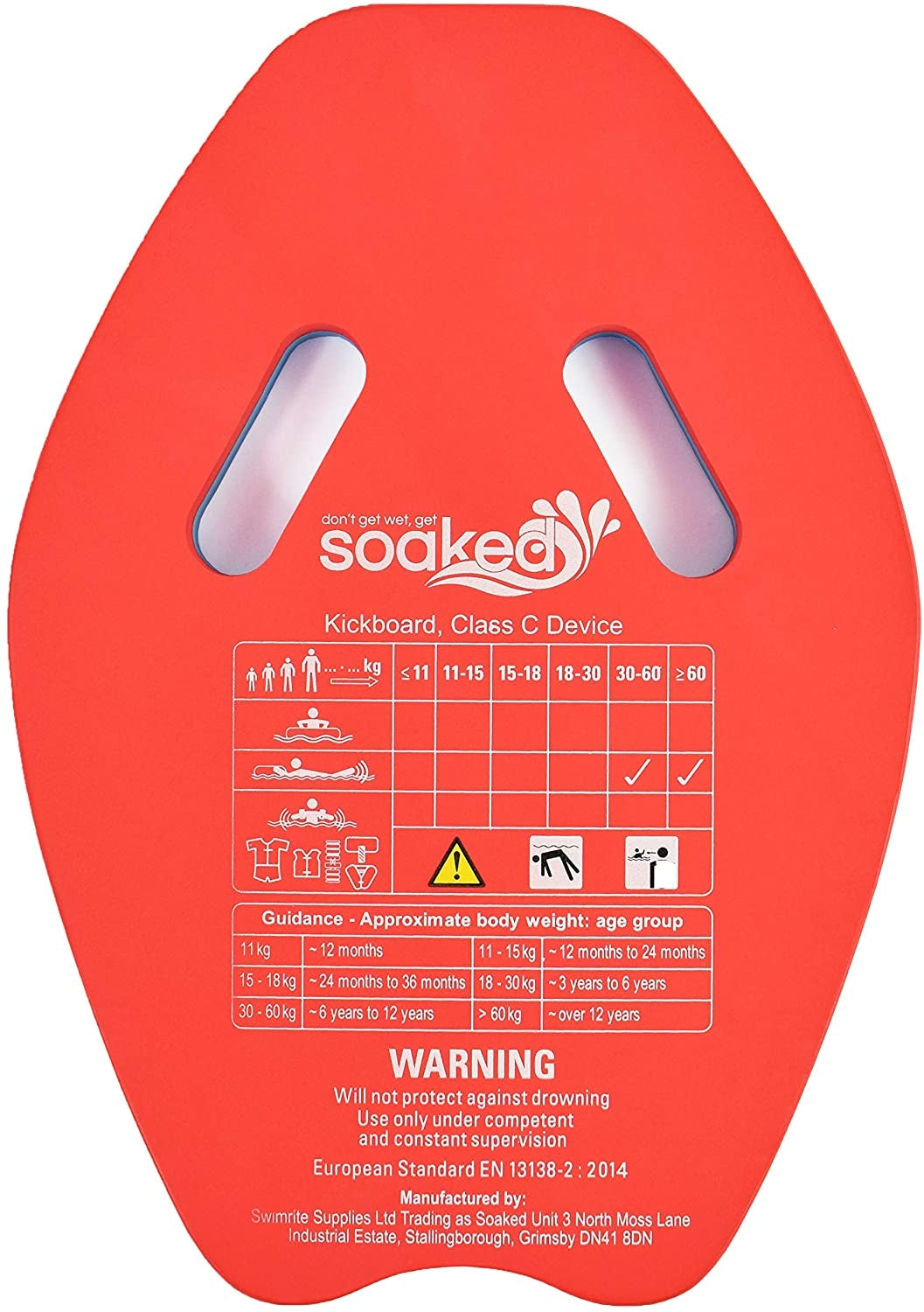 Splash About Soaked Adult Kick Board