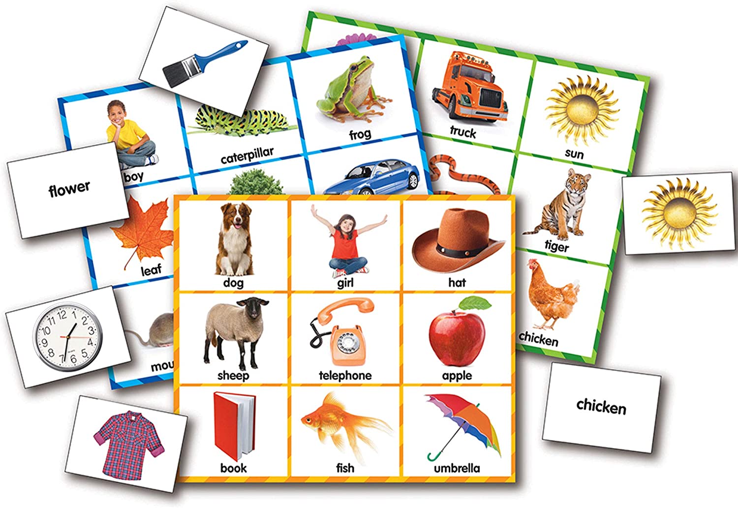 The Learning Journey Match It! Bingo (4 Designs) - Pupsik Singapore