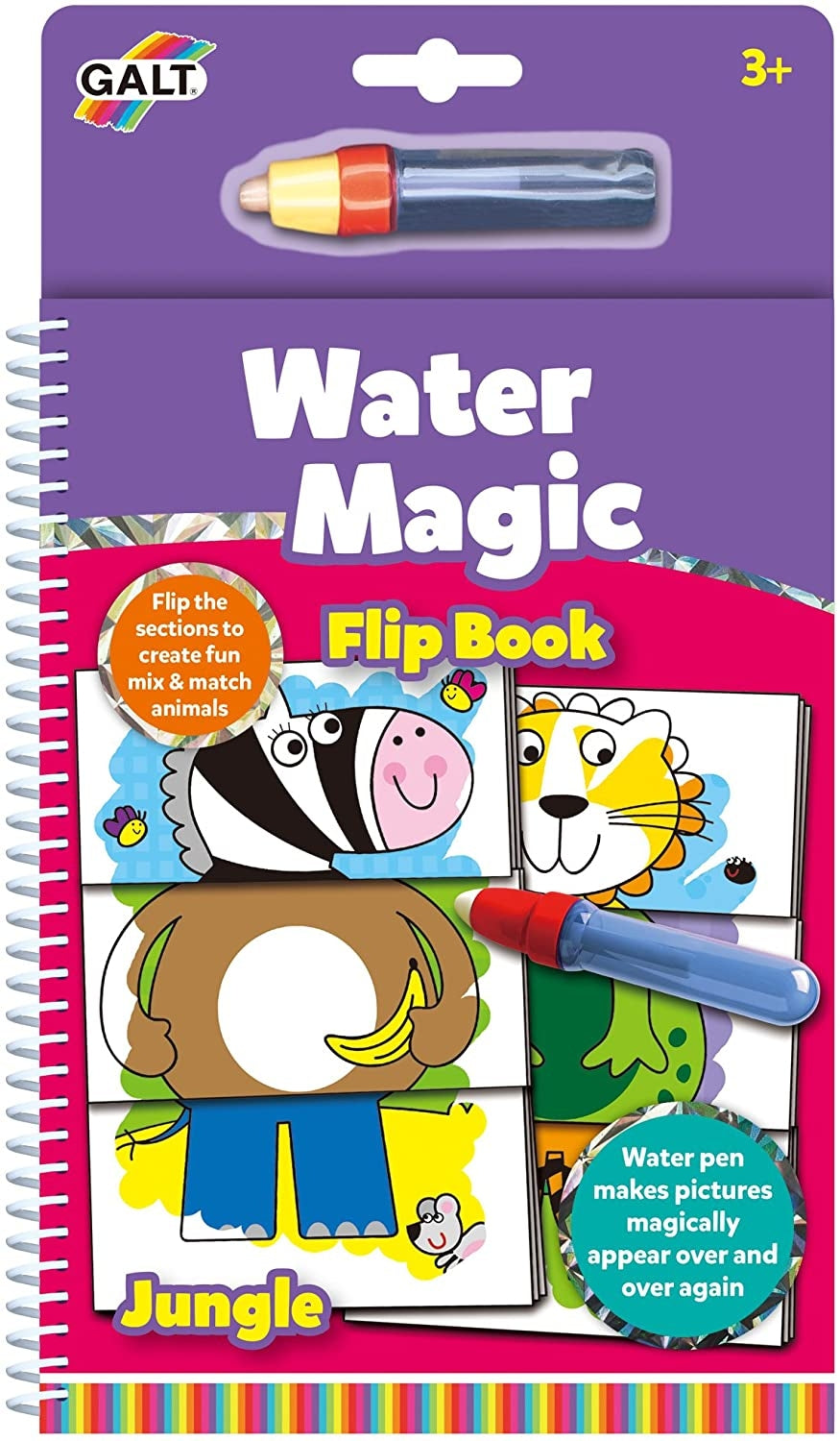 Galt Toys Water Magic Colouring Pad (6 Designs)