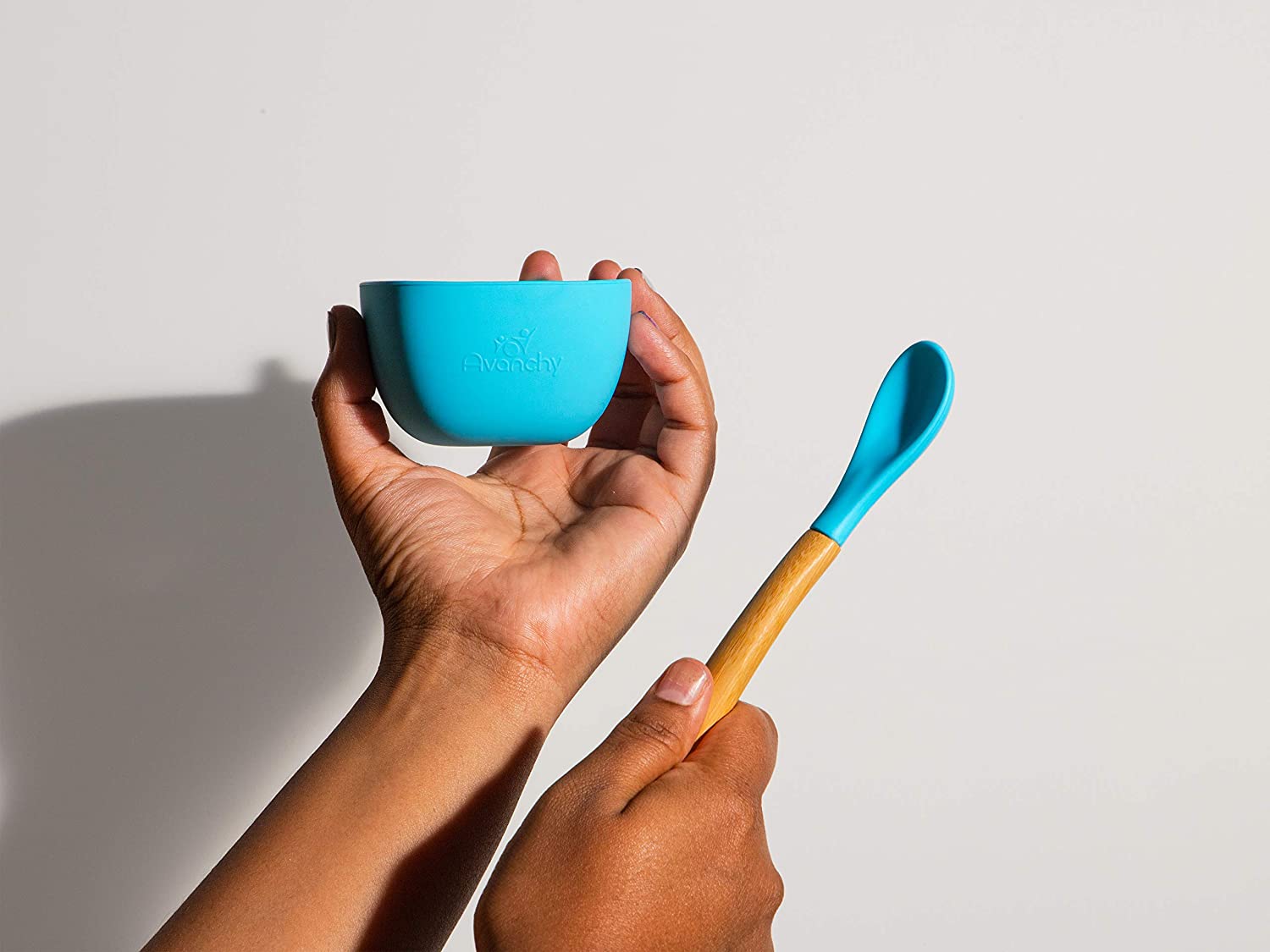 Avanchy Silicone La Petite Essentials Feeding Set (8 Colours) - Pupsik Singapore