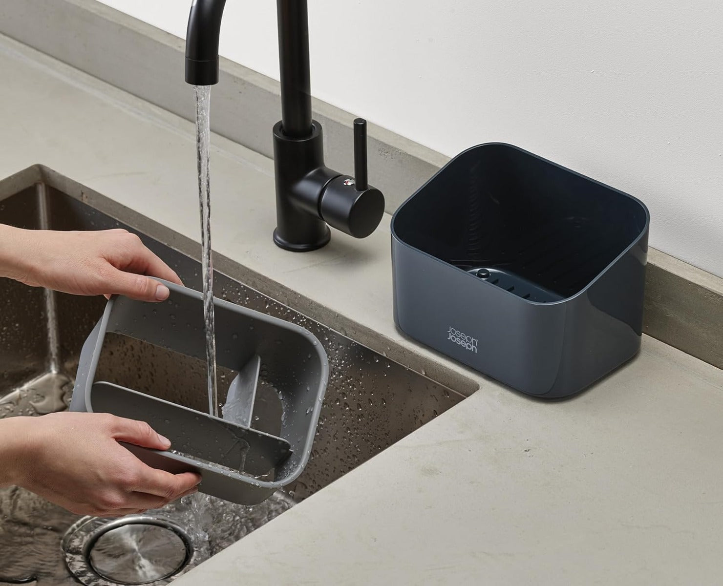 Joseph Joseph SinkStore Tiered Sink Tidy - Grey
