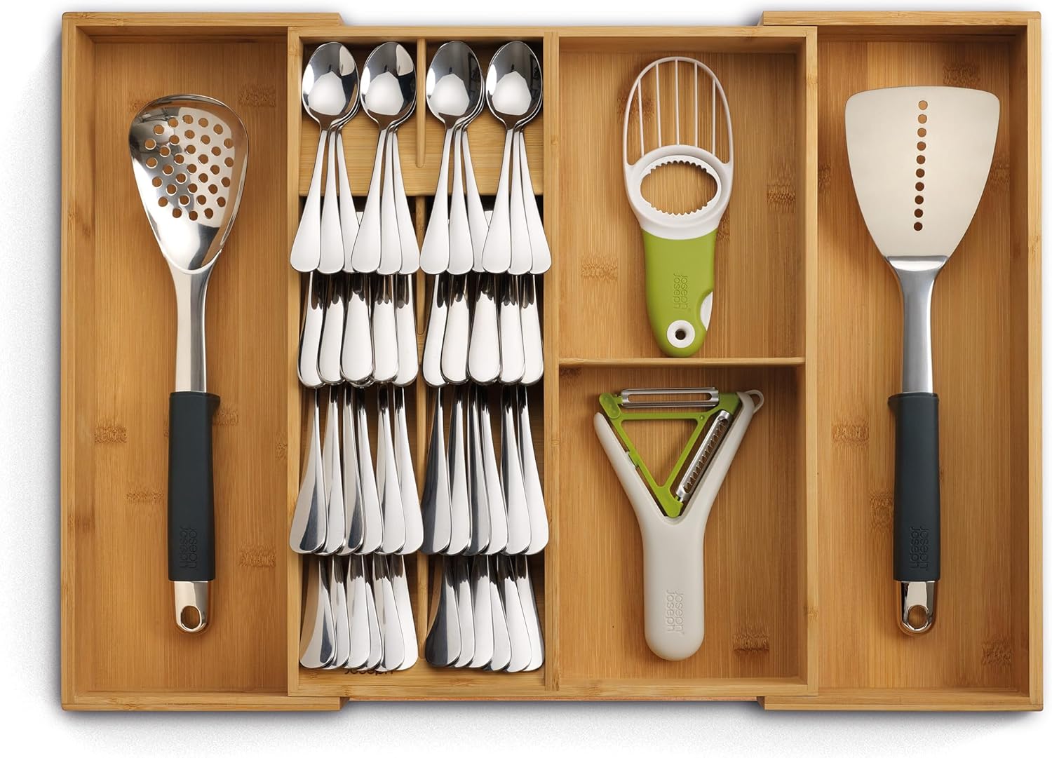 Joseph Joseph DrawerStore Expanding Cutlery, Utensil & Gadgets Organiser (2 Colors)