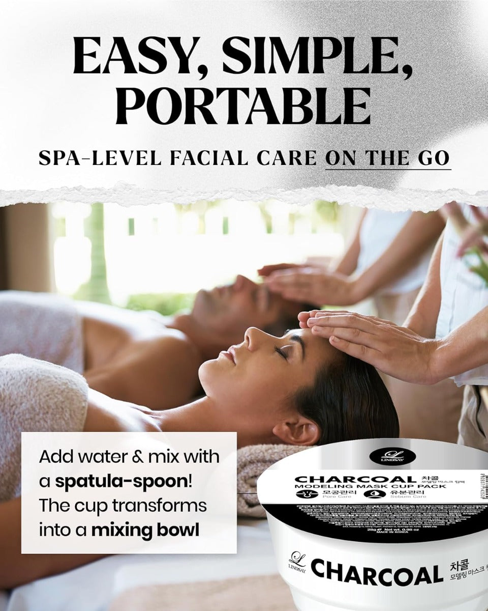 Lindsay Modeling Mask Cup Pack, 28g - Charcoal (Exp 12/27)