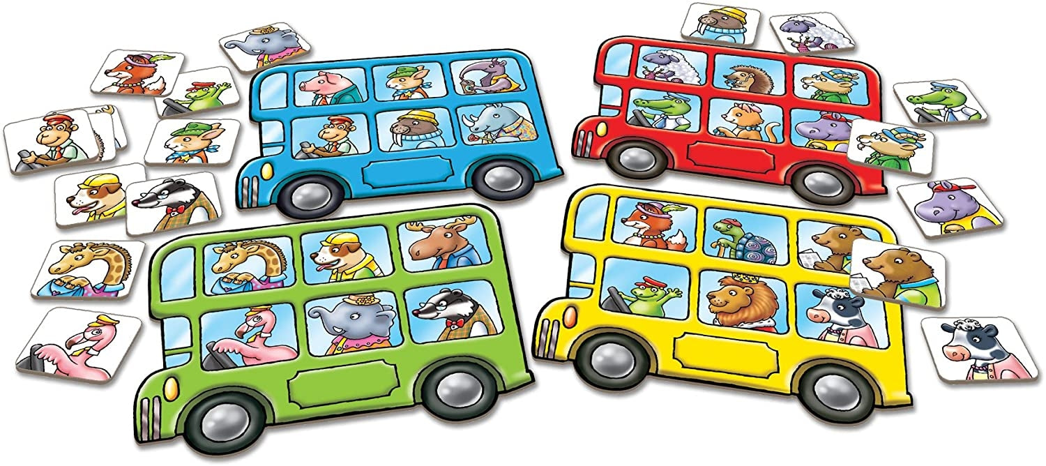 Orchard Toys Little Bus Lotto Mini Game