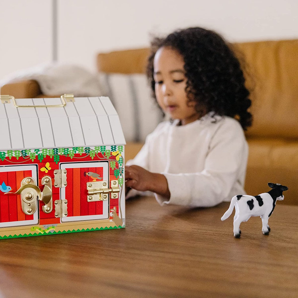 Melissa & Doug Kids Toy Barn Play Set