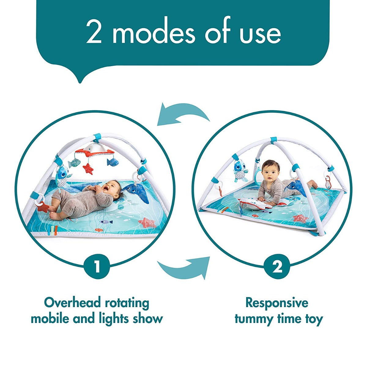 Tiny Love Treasure the Ocean 2-in-1 Musical Mobile Gymini