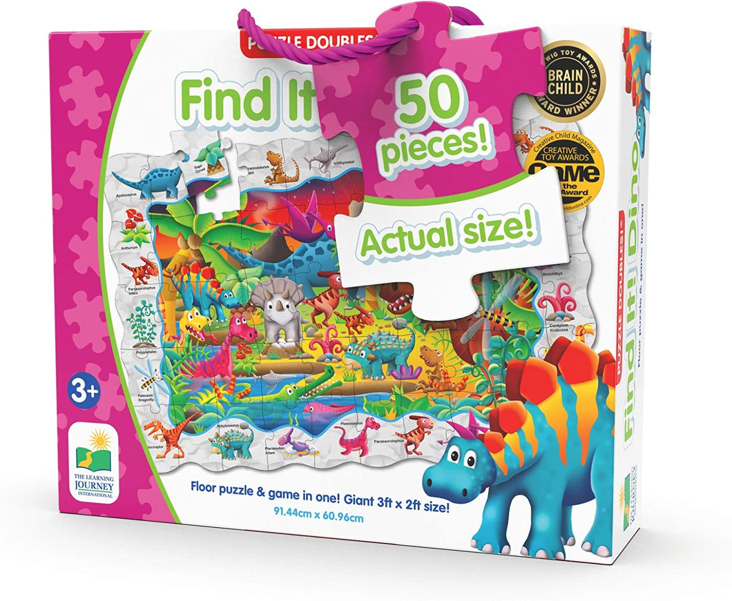 The Learning Journey Puzzle Doubles Find It! (3 Designs) - Pupsik Singapore