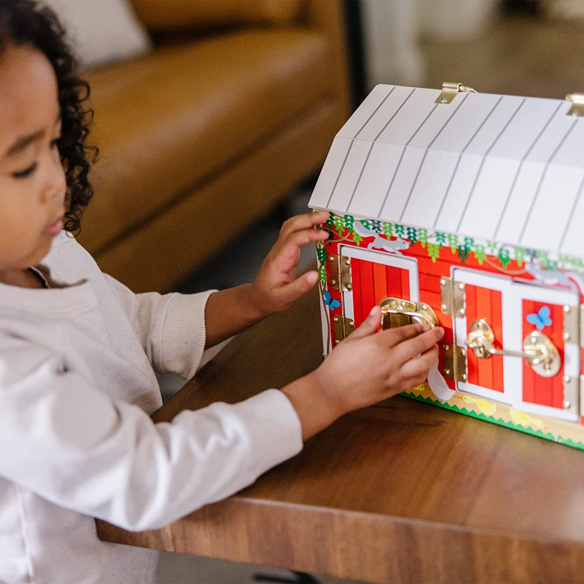 Melissa & Doug Kids Toy Barn Play Set