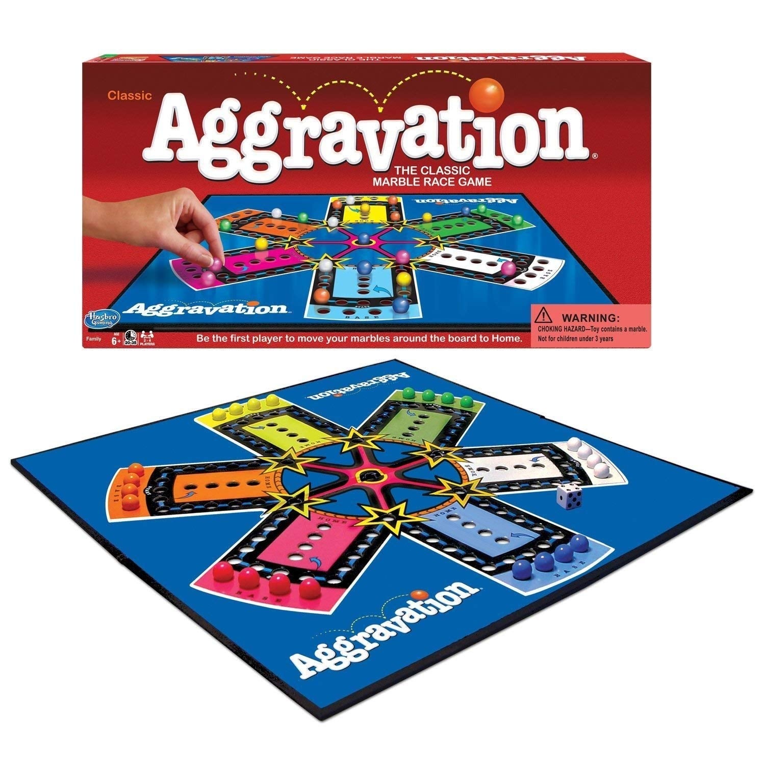 Aggravation The Classic Marble Race Game