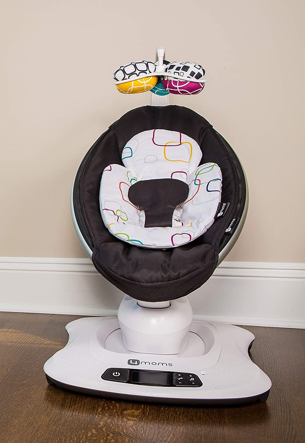 4moms Bouncer Newborn Insert - White/Grey
