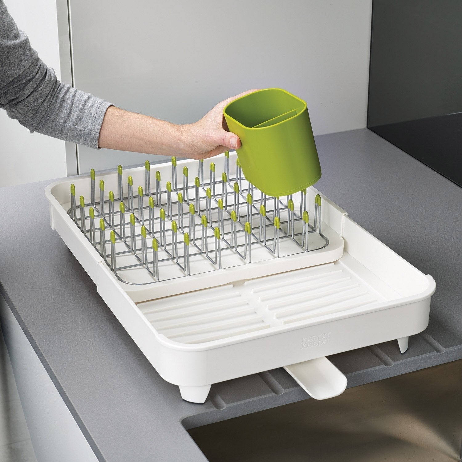 Joseph Joseph Extend Expandable Dish Rack (3 Colors) - Pupsik Singapore