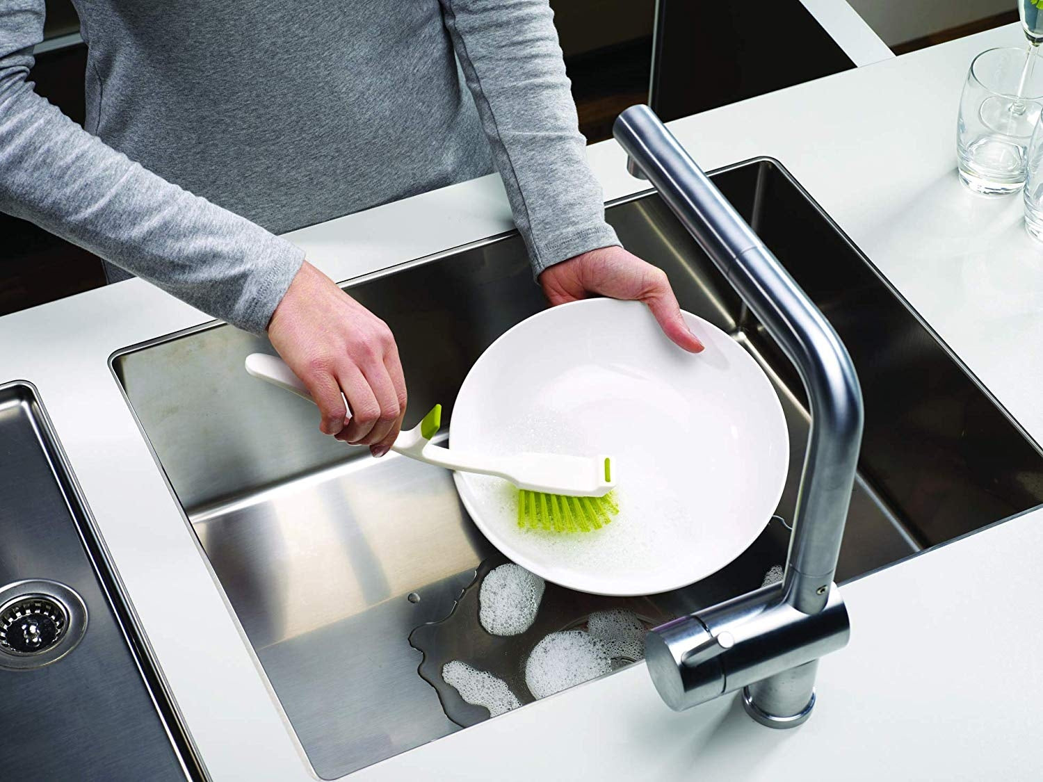 Joseph Joseph Edge Dish Brush - Grey