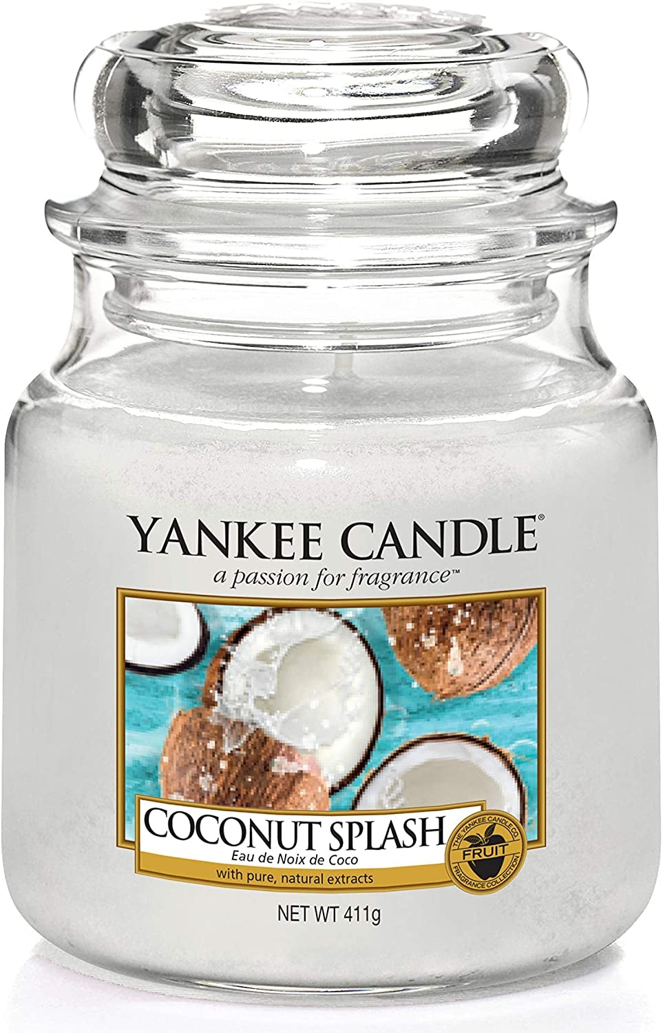 Yankee Candle Medium Jar Candle (14.5oz) - Coconut Splash