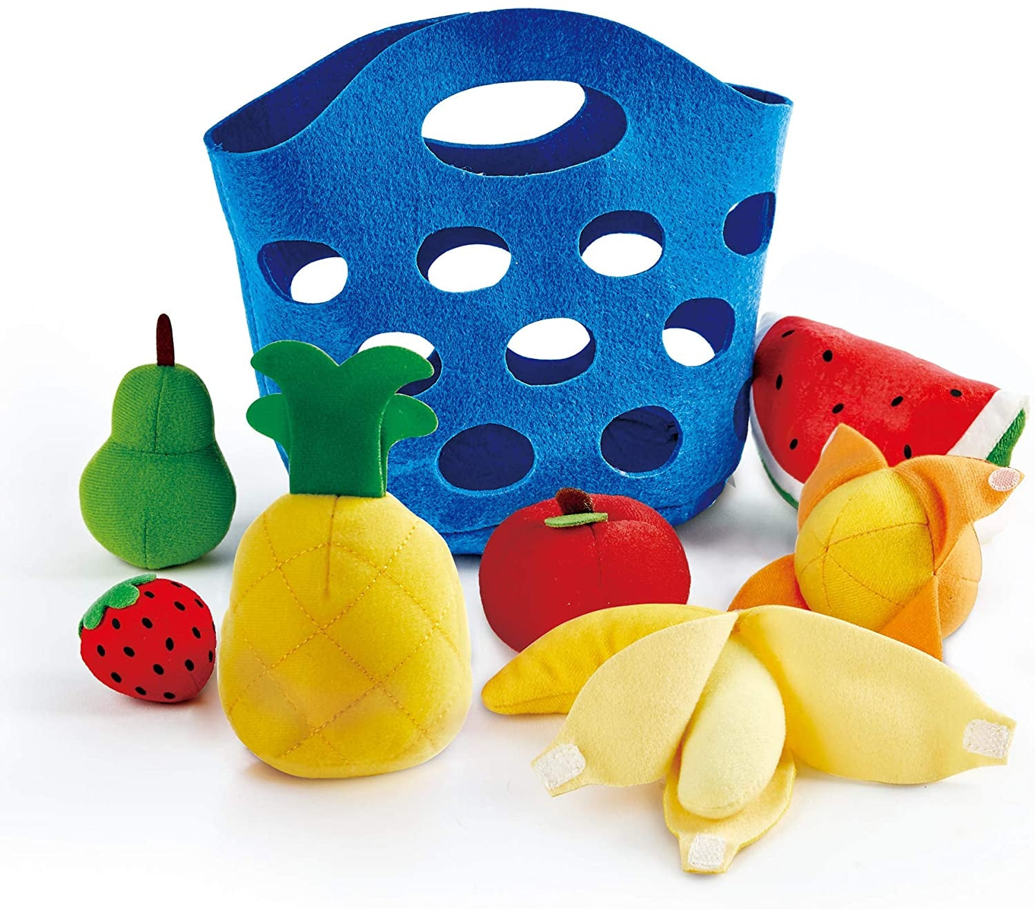 Hape Toddler Fruit Basket Soft Toys