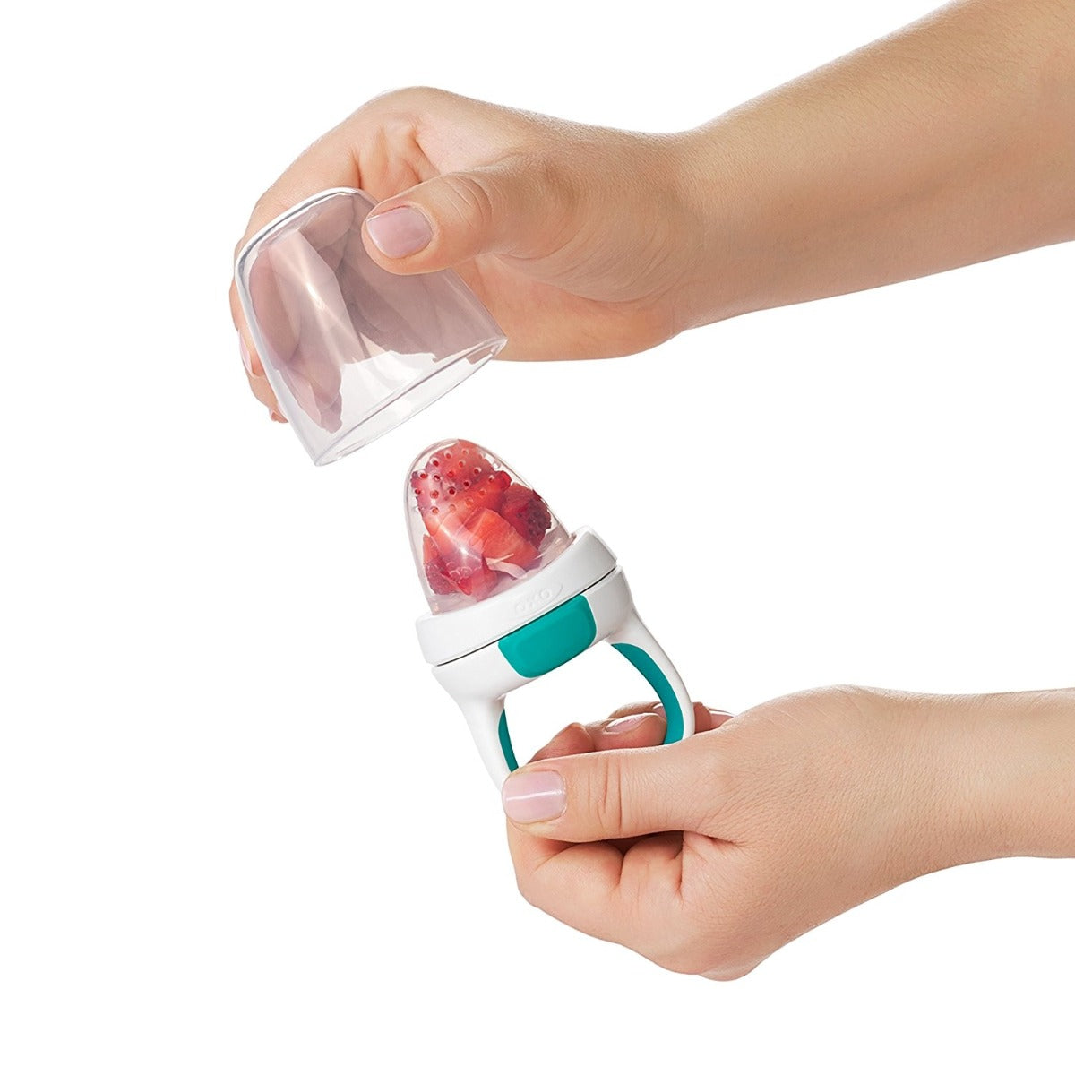 OXO Tot Silicone Self-Feeder (4 Colors) - Pupsik Singapore