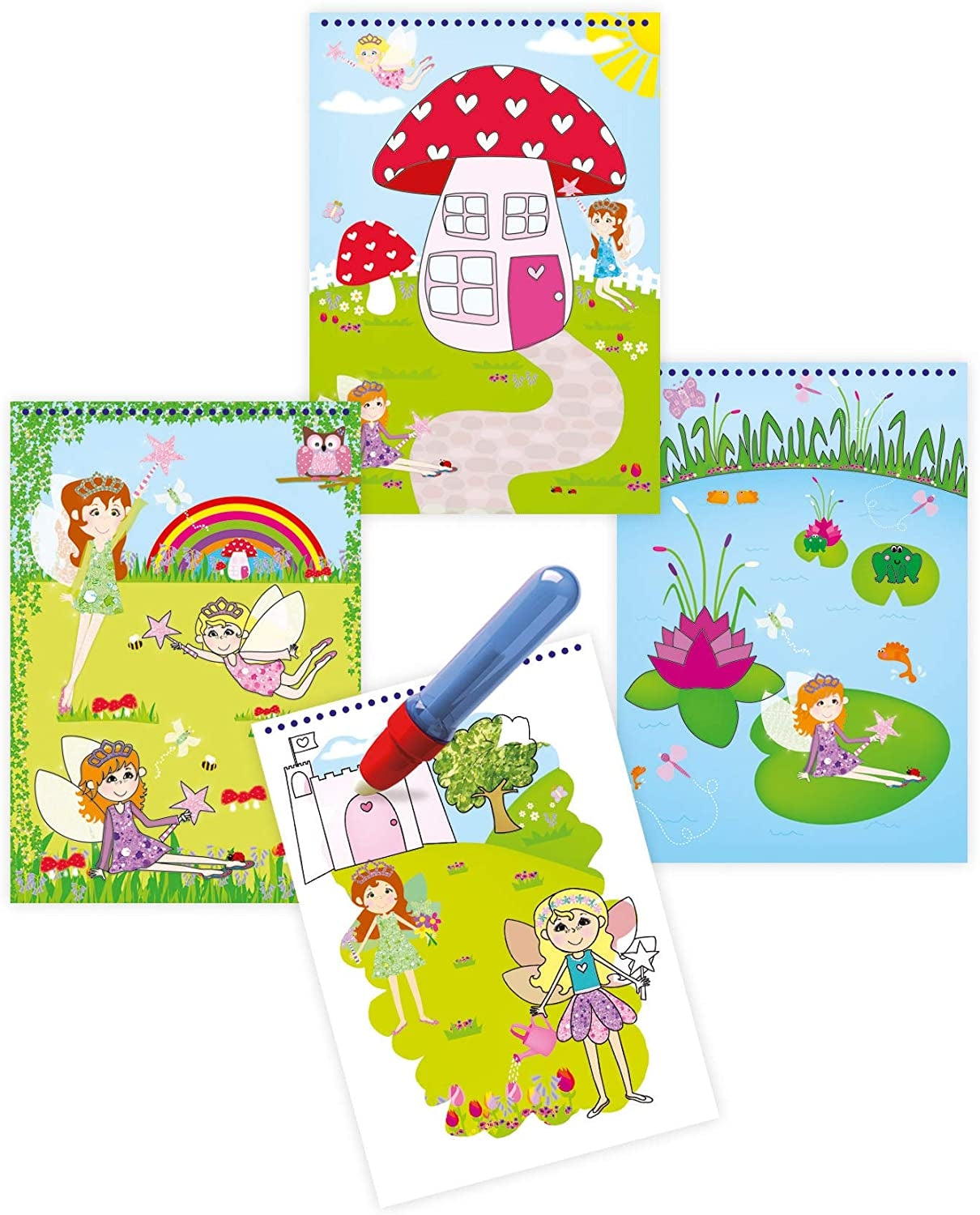 Galt Toys Water Magic Colouring Pad (6 Designs) - Pupsik Singapore
