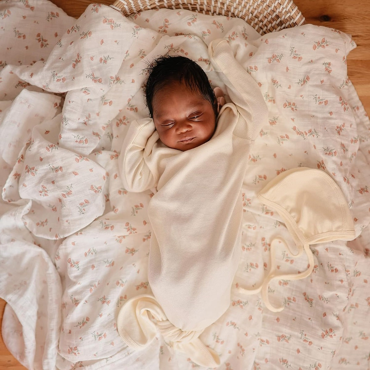 Mushie Muslin Baby Swaddle Blanket (14 designs) - Pupsik Singapore
