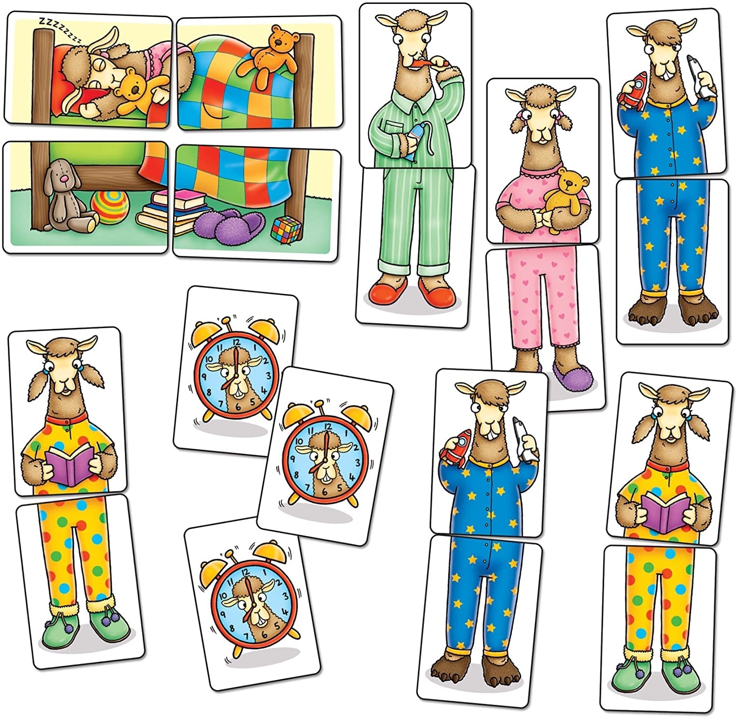 Orchard Toys Llamas in Pyjamas Mini Game