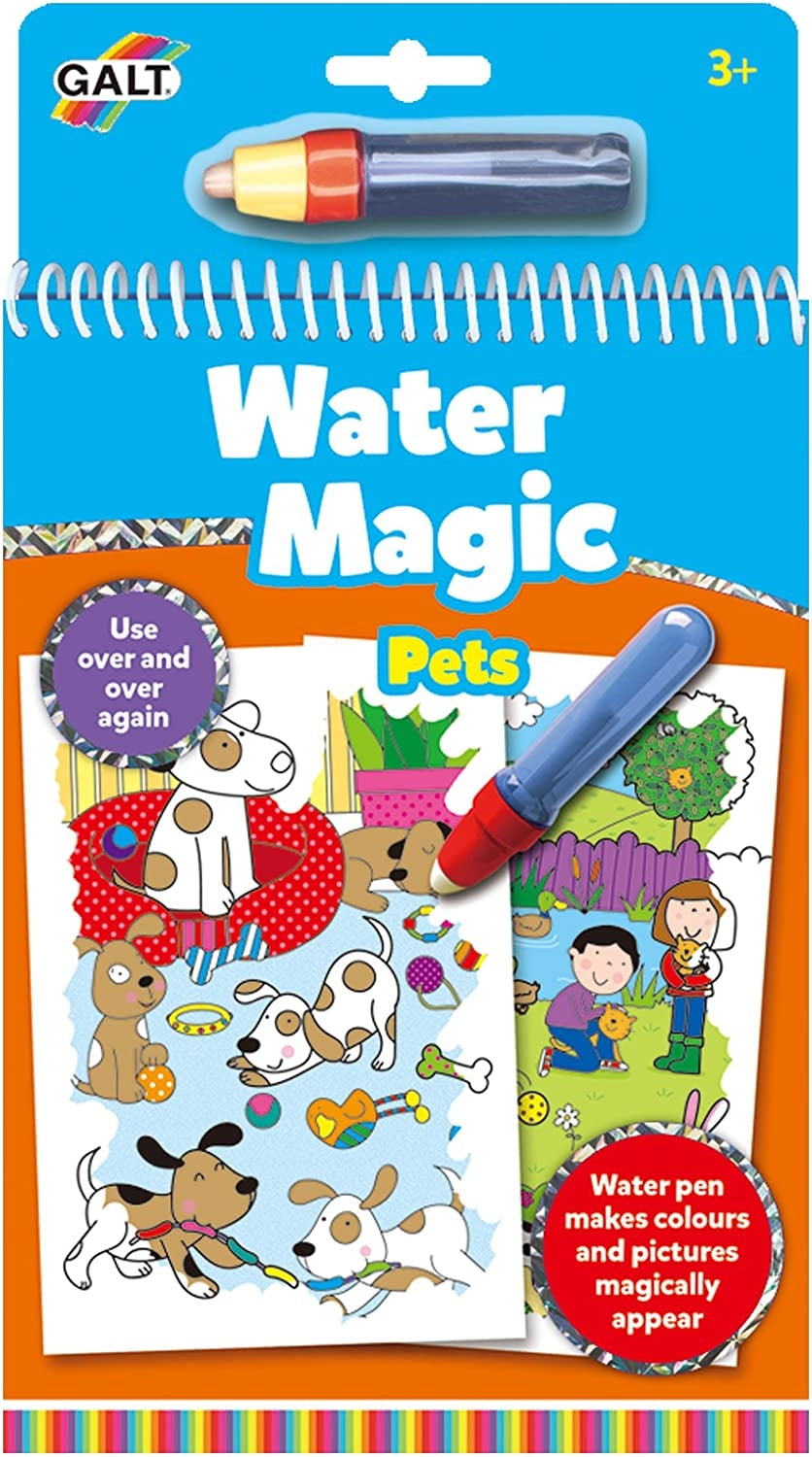 Galt Toys Water Magic Colouring Pad (6 Designs)