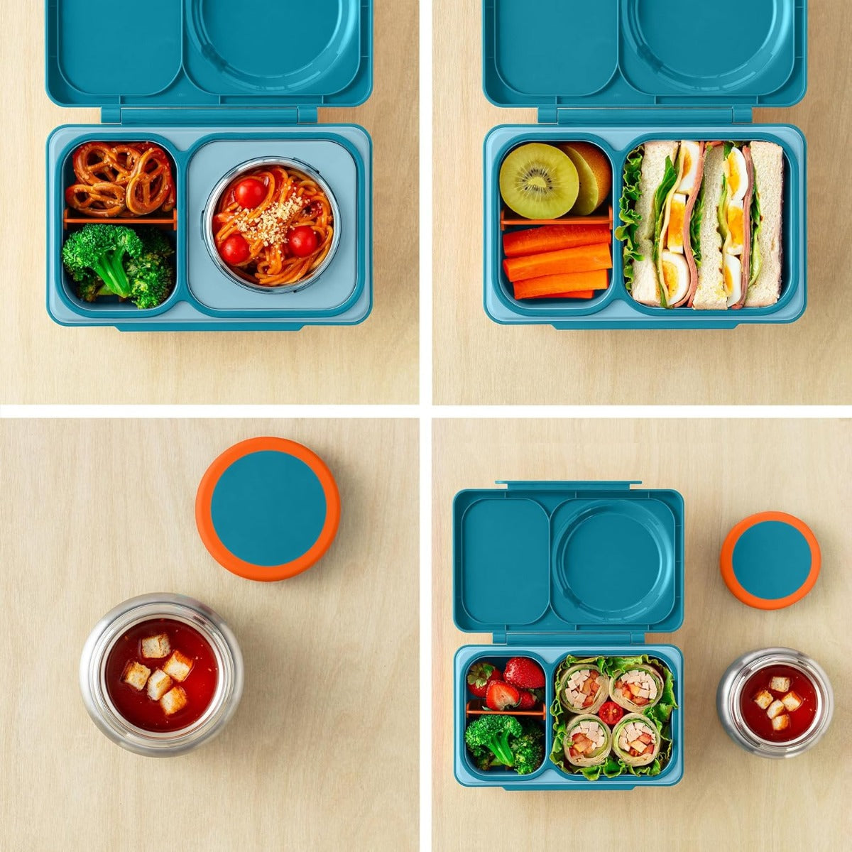 OmieBox UP Hot & Cold Bento Lunch Box (5 Colors) - Pupsik Singapore