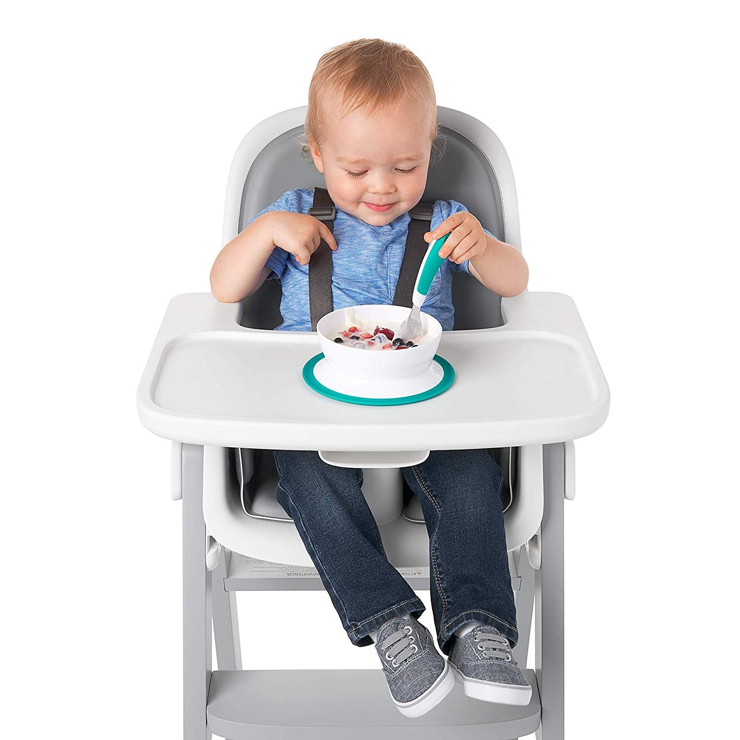 OXO Tot Stick & Stay Suction Baby Bowl (6 Colours) - Pupsik Singapore
