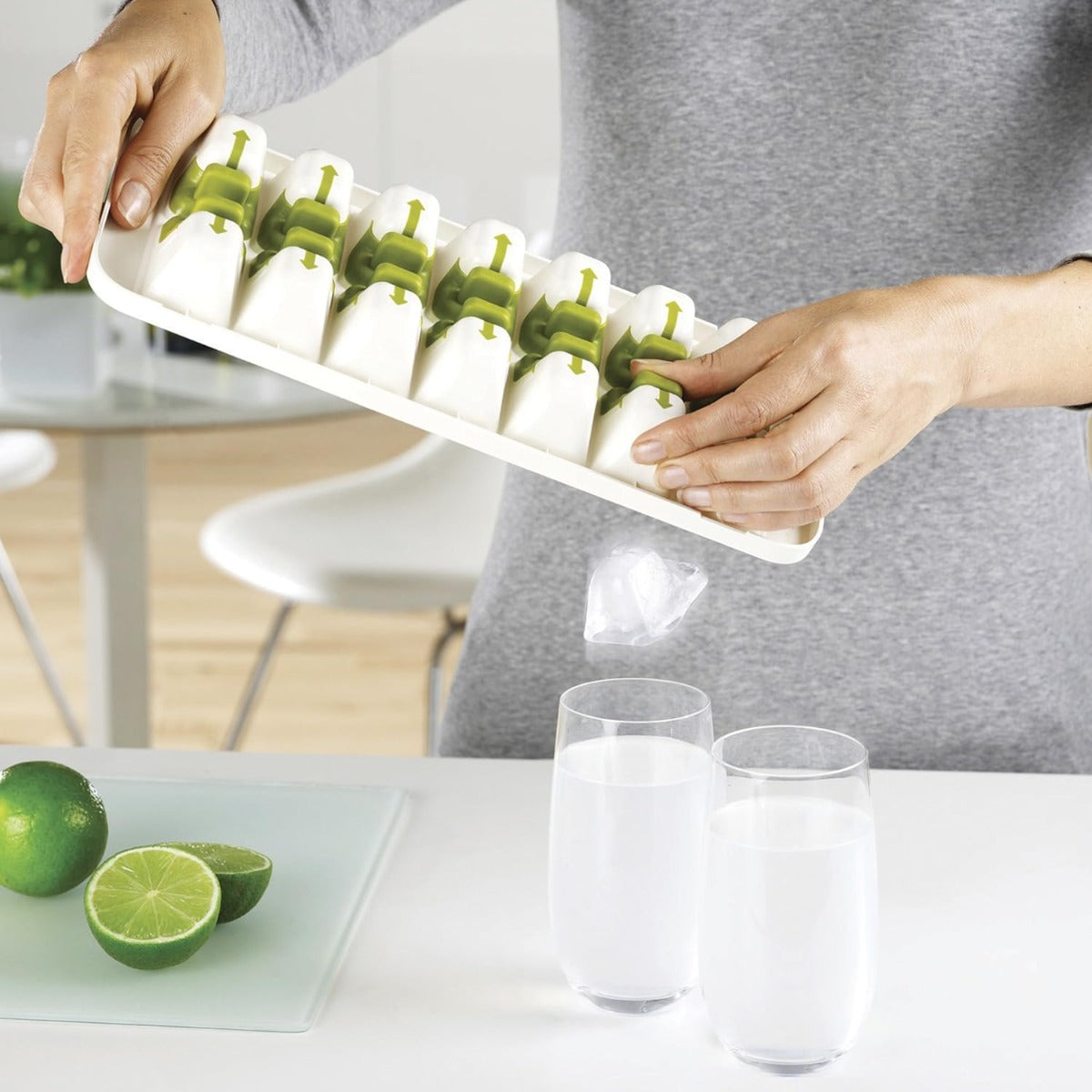 Joseph Joseph QuickSnap Plus Ice Cube Tray (2 Colors) - Pupsik Singapore