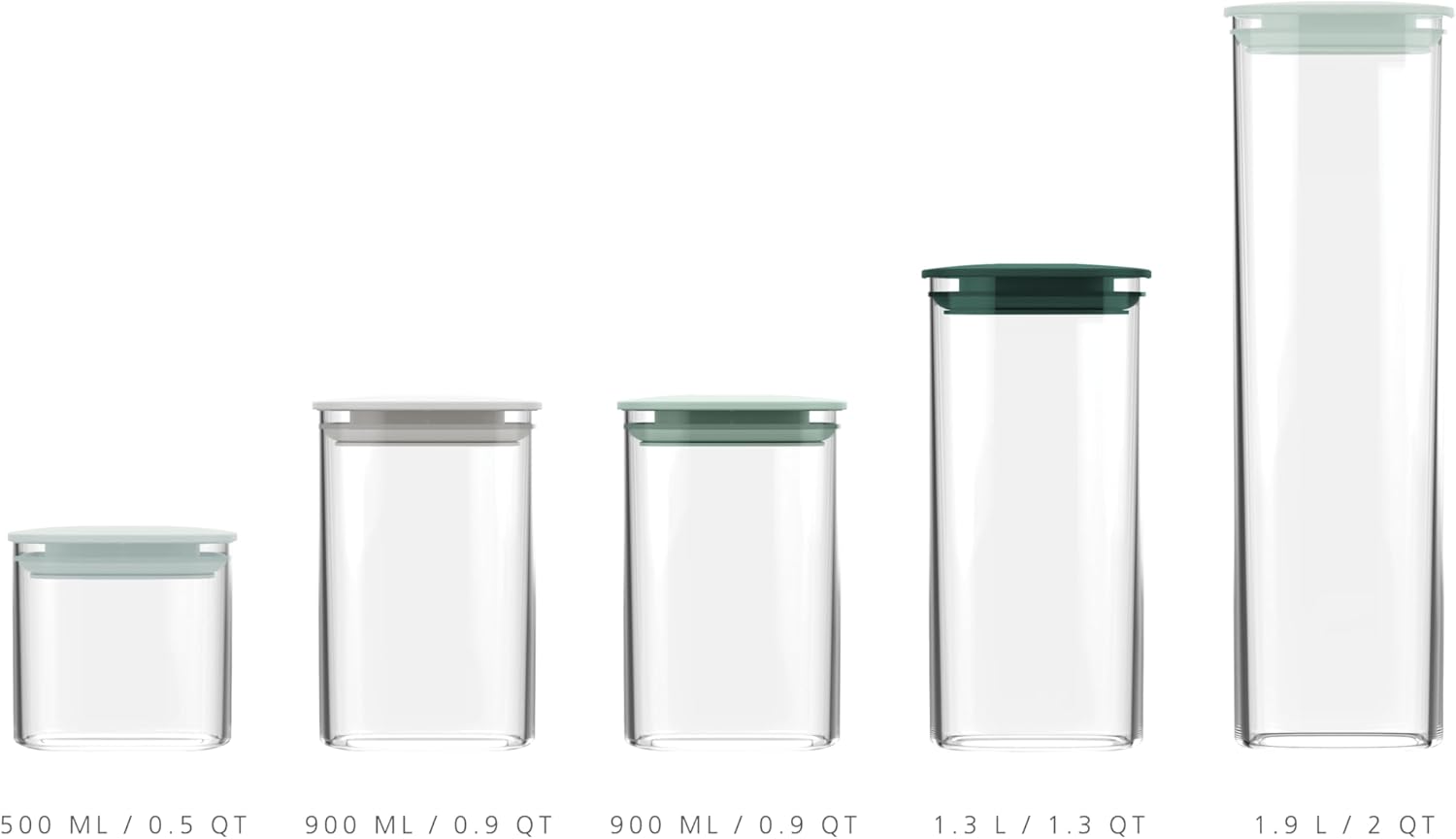 Joseph Joseph Podium Storage Container Set (2 Colors) - Pupsik Singapore
