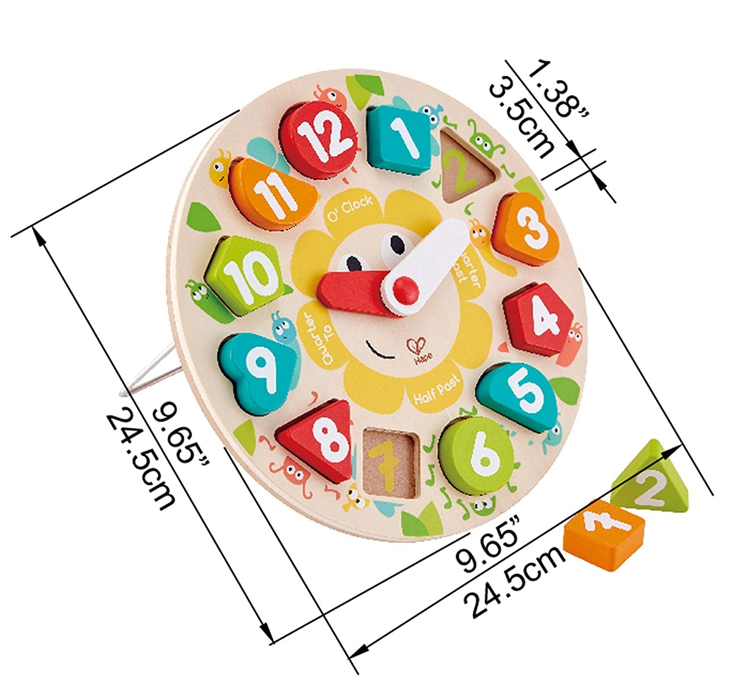 Hape Chunky Clock Puzzle