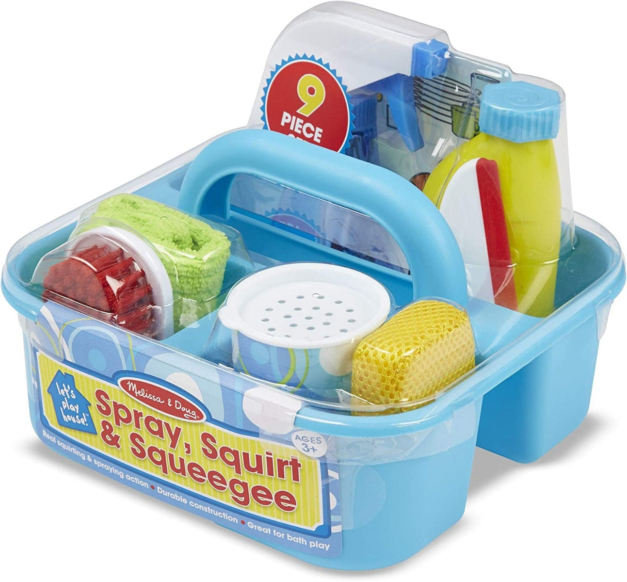 Melissa & Doug Let's Play House! Spray, Squirt & Squeegee Play Set