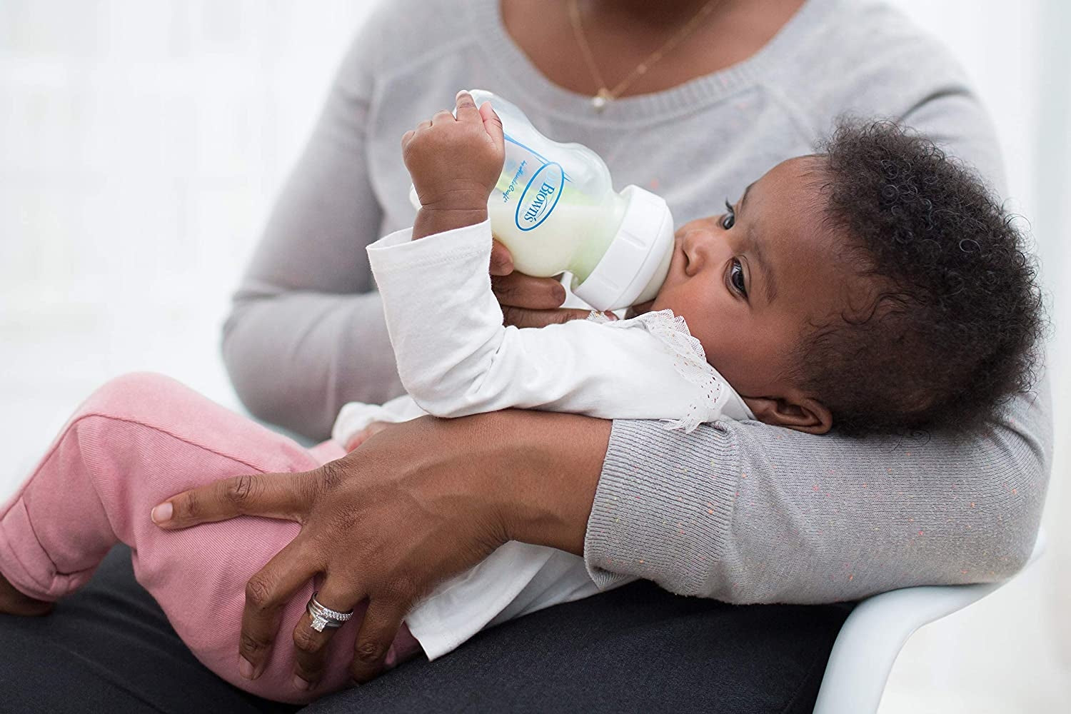 Dr. Brown's Options+ Wide Neck Baby Bottle, 150ml