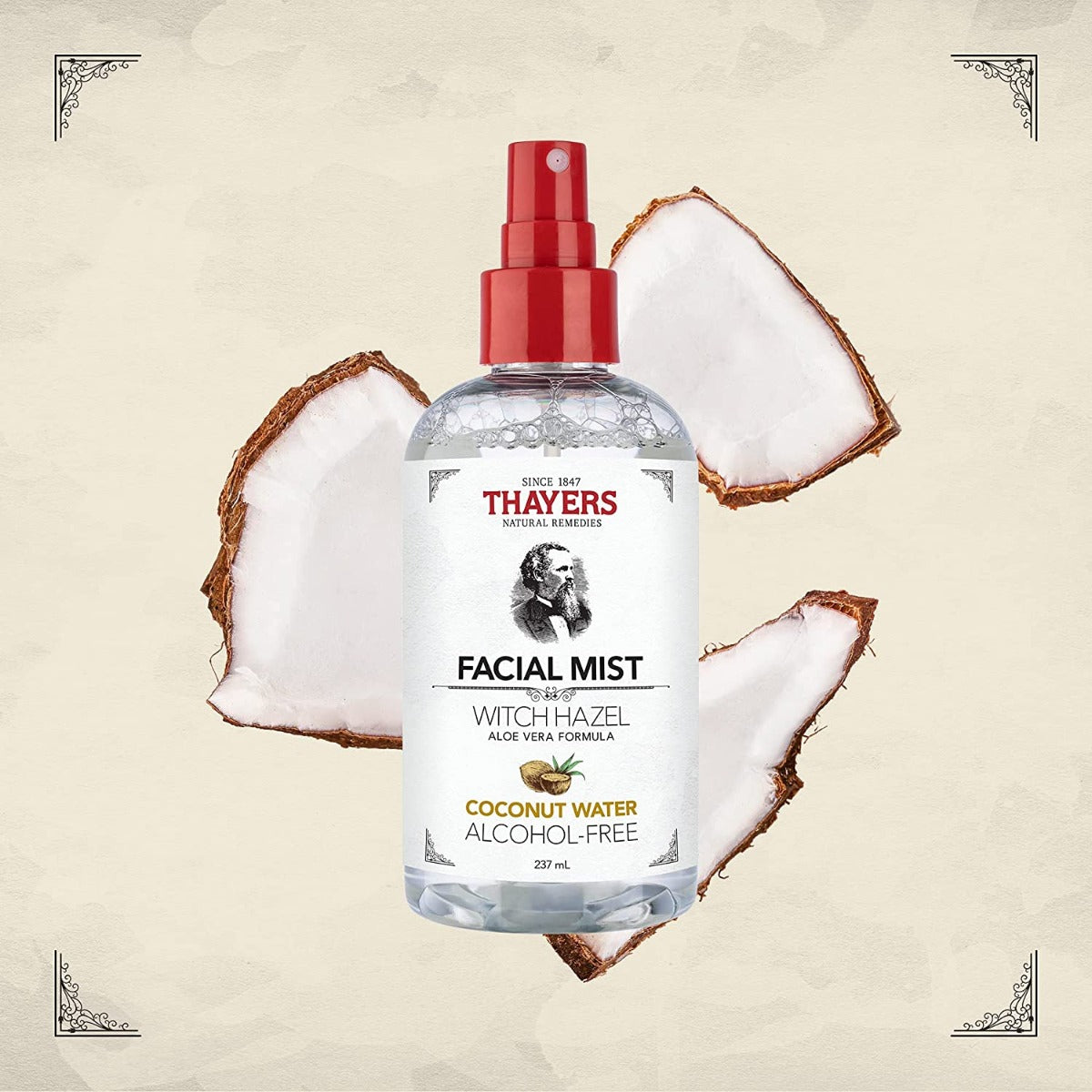 Thayers Witch Hazel Facial Mist w/ Aloe Vera, 237ml – Coconut Water