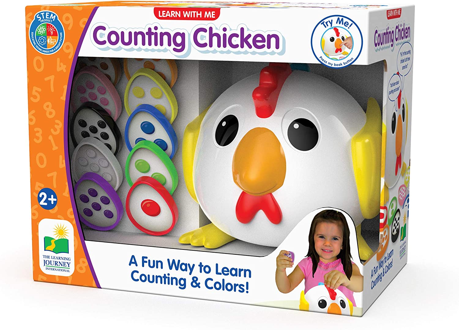 The Learning Journey Learn With Me Counting Chicken