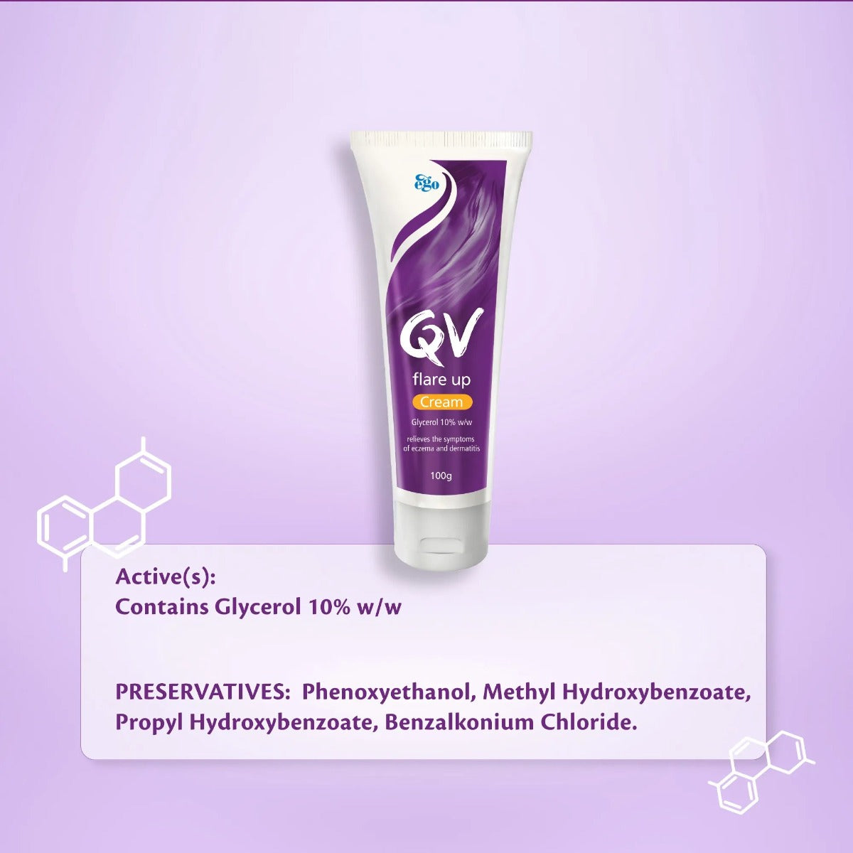 QV Flare Up Cream for Eczema, 100g (Exp 09/29)