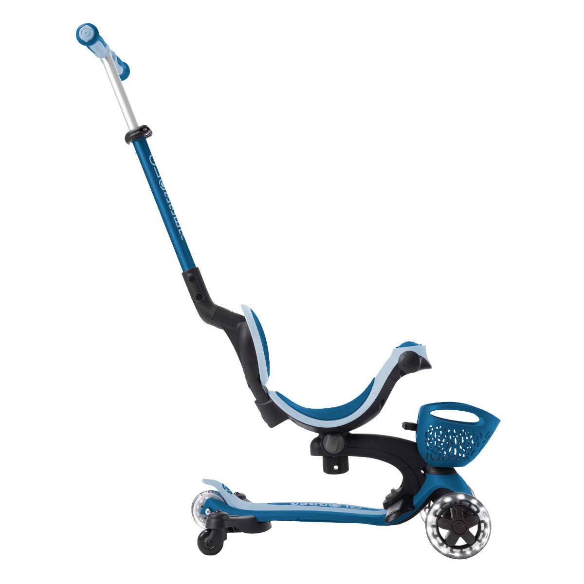 Globber GO•UP Baby Lights 360° Foldable Convertible Scooter (5 Colors) - Pupsik Singapore