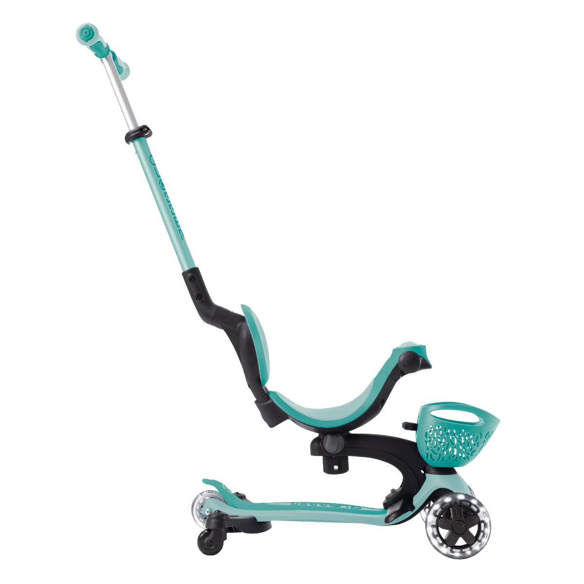 Globber GO•UP Baby Lights 360° Foldable Convertible Scooter (5 Colors) - Pupsik Singapore