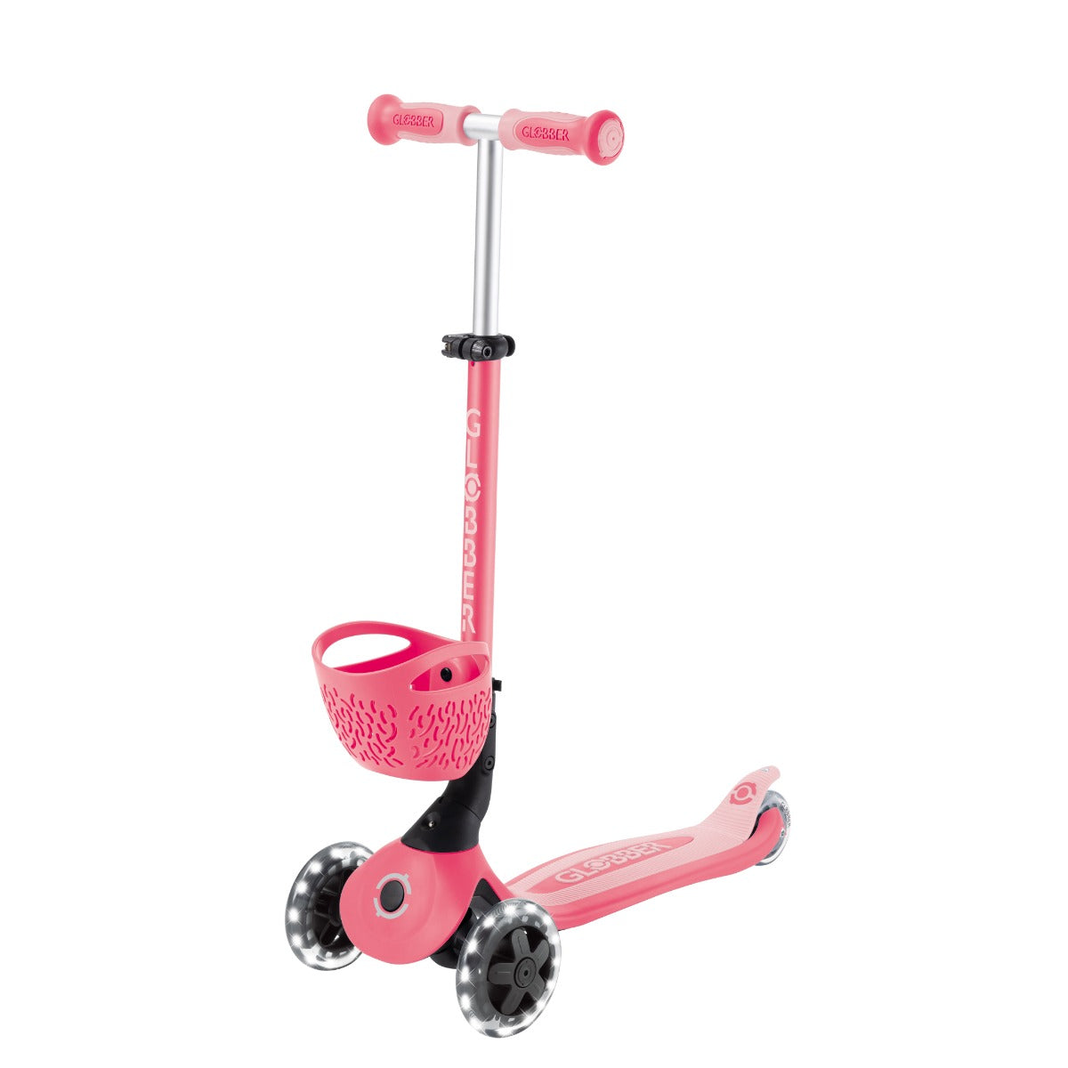 Globber GO•UP Baby Lights 360° Foldable Convertible Scooter (5 Colors) - Pupsik Singapore