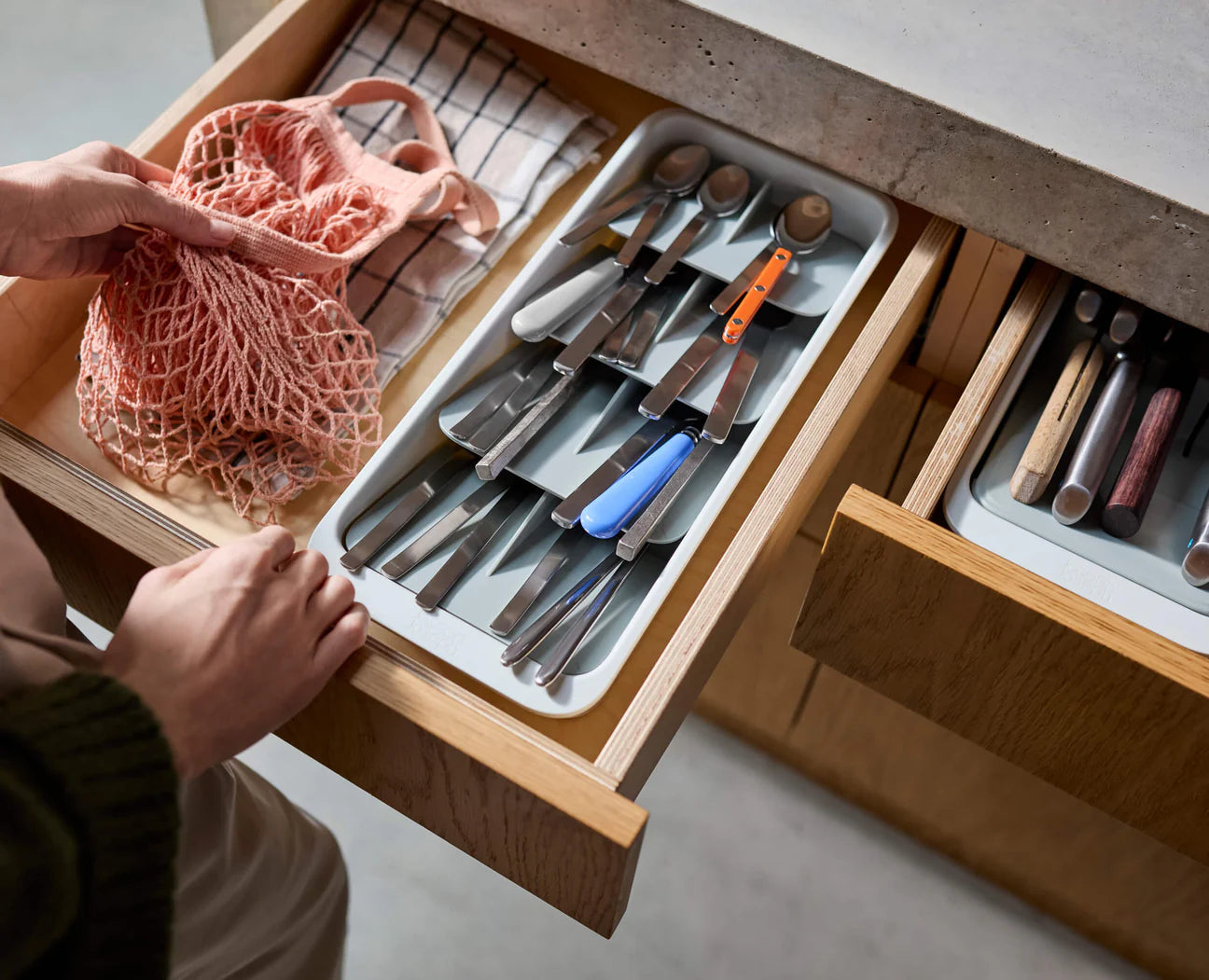 Joseph Joseph DrawerStore Large Cutlery Organiser (3 Colors)