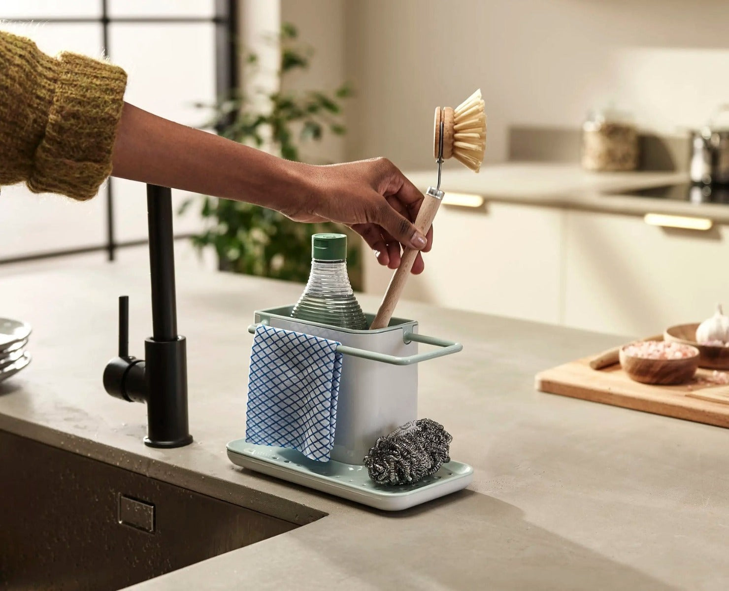Joseph Joseph Caddy Kitchen Sink Organiser (3 Colors) - Pupsik Singapore