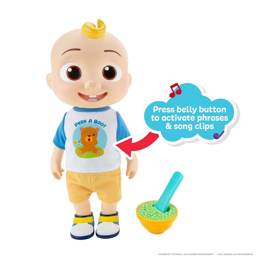 Cocomelon Deluxe Interactive JJ Baby doll
