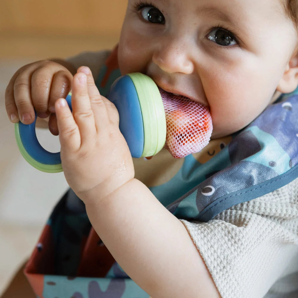Nuby Nibbler Mesh Fresh Food Feeder, 1pk (Assorted, Random Color)